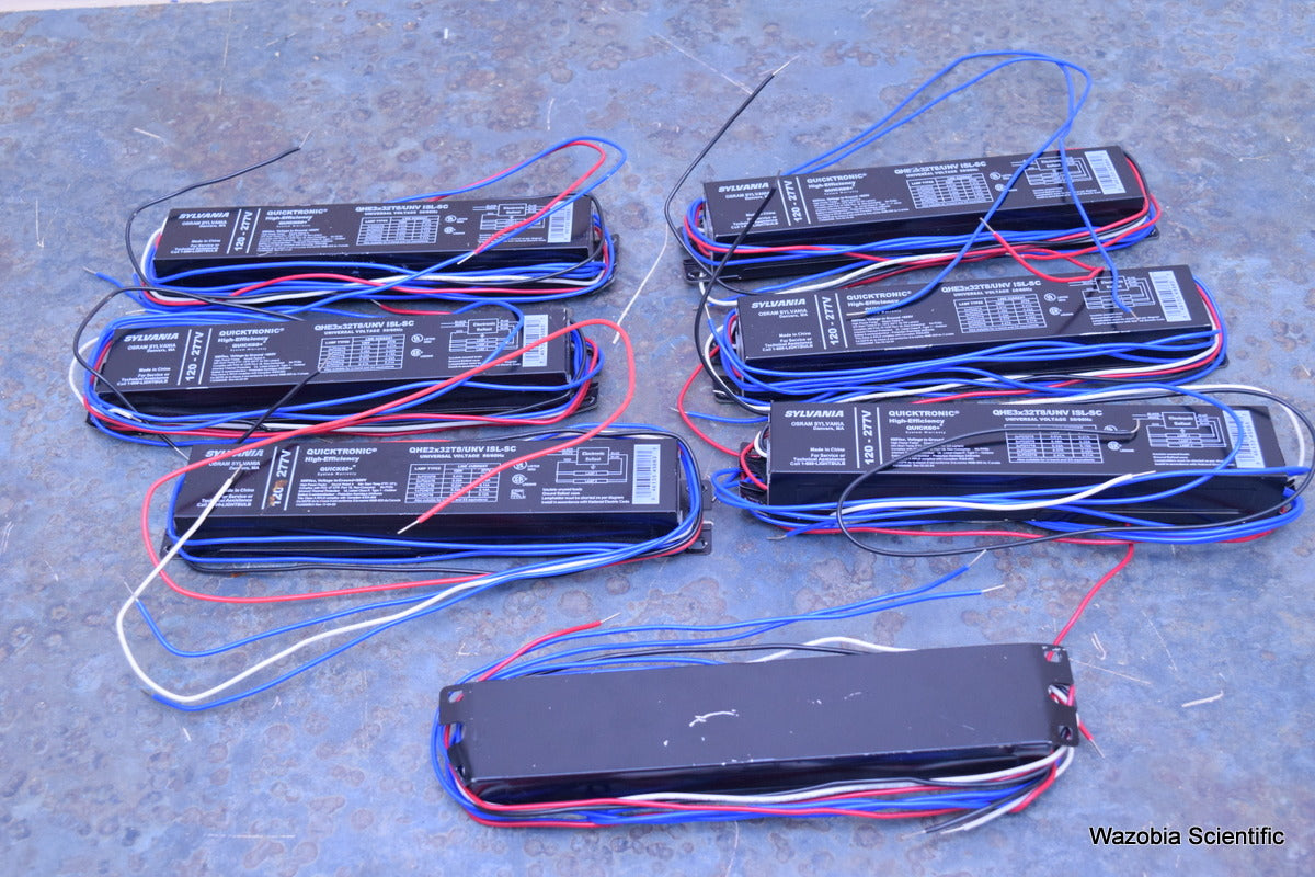 7 SYLVANIA QUICKTRONIC HIGH-EEFICIENCY QUICK60+ QHE3X32T8/UNV ISL-SC BALLAST