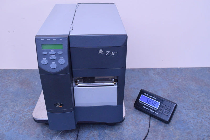 ZEBRA Z4MPLUS THERMAL BARCODE LABEL PRINTER