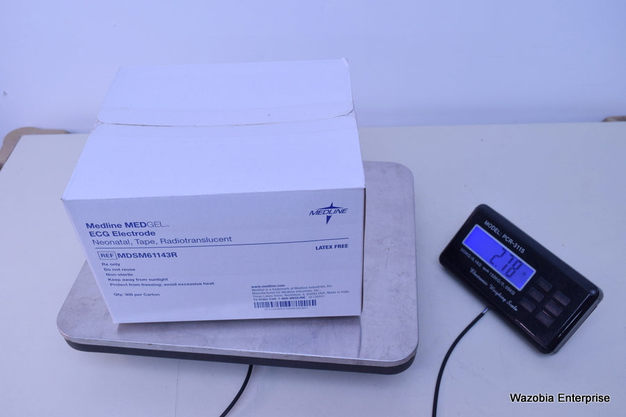 MEDLINE MEDGEL ECG ELECTRODE NEONATAL, TAPE, RADIOTRANSLUCENT.