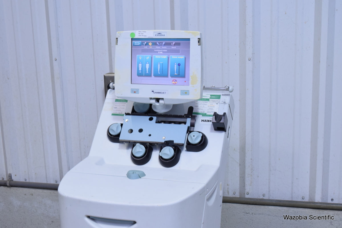 GAMBRO BCT TRIMA ACCEL AUTOMATED BLOOD COLLECTION SYSTEM – Wazobia ...