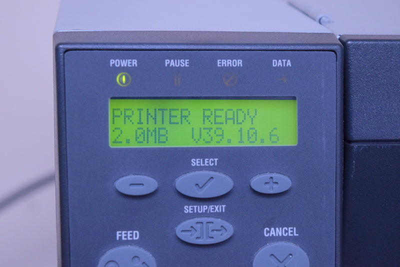 ZEBRA Z4MPLUS THERMAL BARCODE LABEL PRINTER