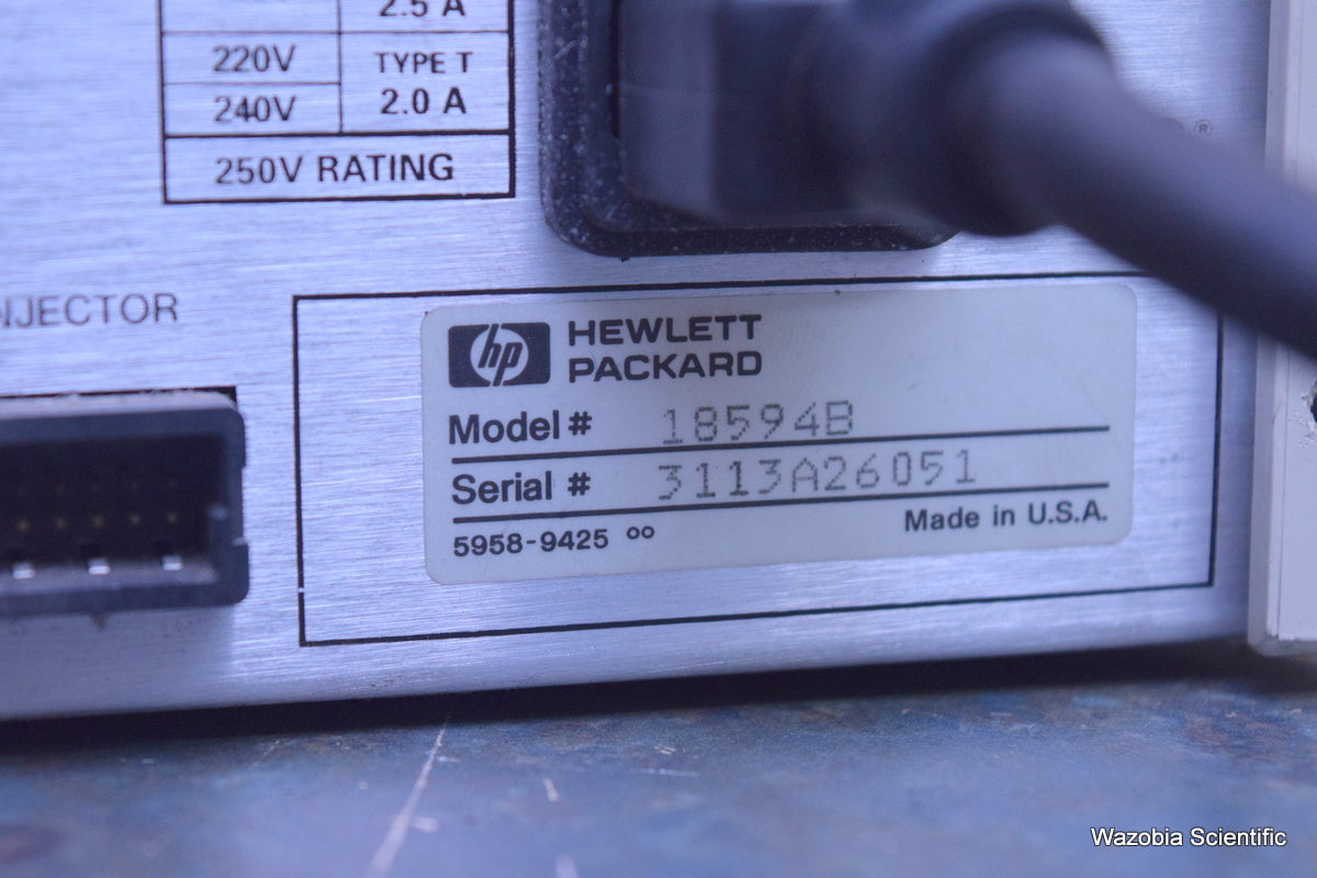 HEWLETT PACKARD HP 7673 CONTROLLER  FOR AUTOSAMPLER 18594B AGILENT