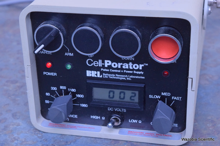 BRL CELL-PORATOR VOLTAGE BOOSTER, PULSE CONTROL + POWER SUPPLY, CHAMBER SAFE