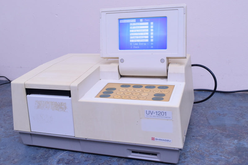 SHIMADZU 1201 UV VIS SPECTROPHOTOMETER