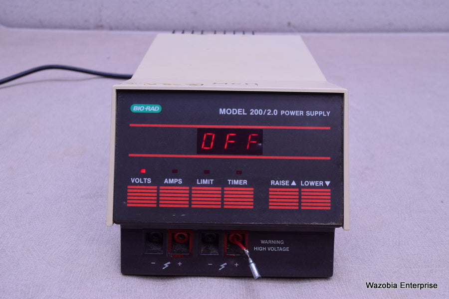 BIO-RAD MODEL 200/2.0 POWER SUPPLY