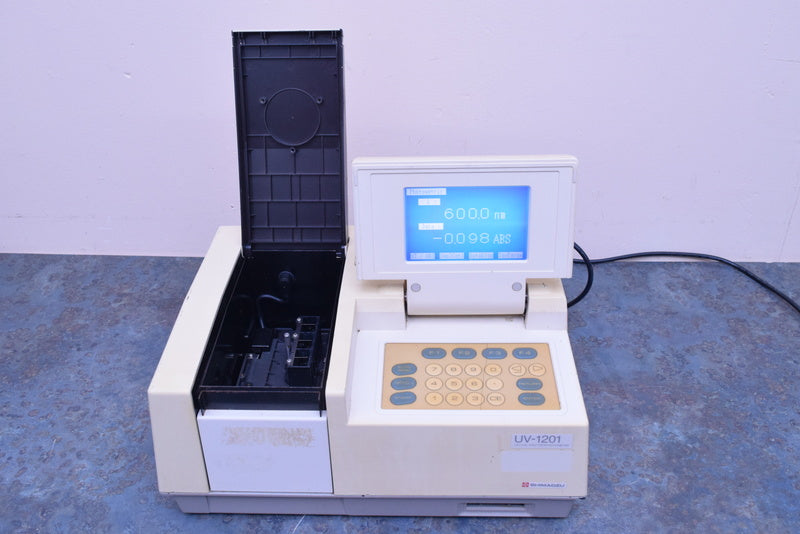 SHIMADZU 1201 UV VIS SPECTROPHOTOMETER