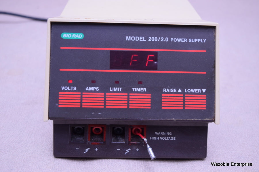 BIO-RAD MODEL 200/2.0 POWER SUPPLY