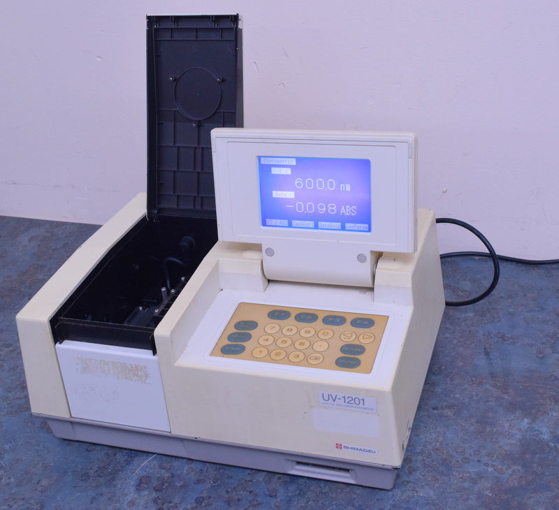 SHIMADZU 1201 UV VIS SPECTROPHOTOMETER