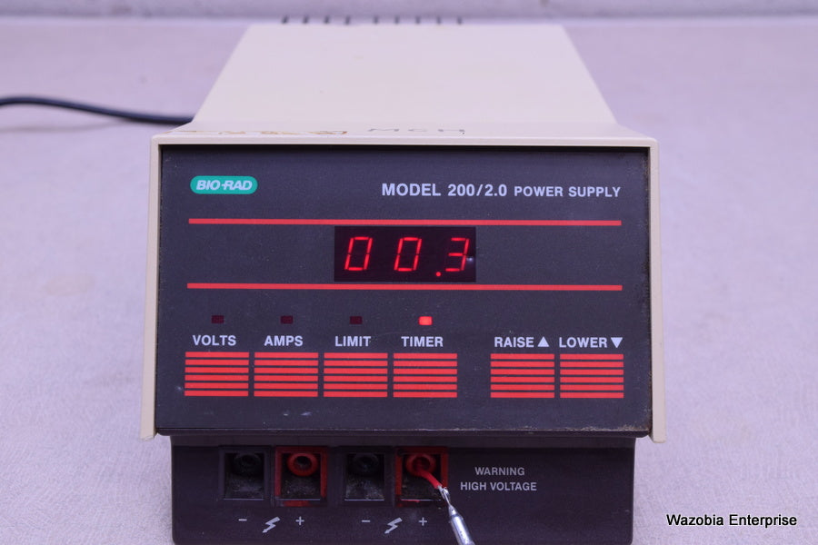 BIO-RAD MODEL 200/2.0 POWER SUPPLY