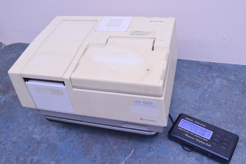 SHIMADZU 1201 UV VIS SPECTROPHOTOMETER