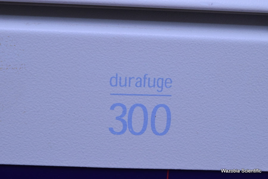 PRECISION DURAFUGE 300 LABORATORY CENTRIFUGE WITH ROTOR SO-1Z