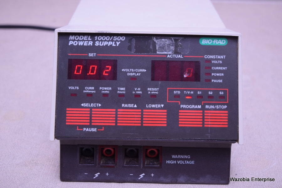 BIO-RAD MODEL 1000/500 POWER SUPPLY