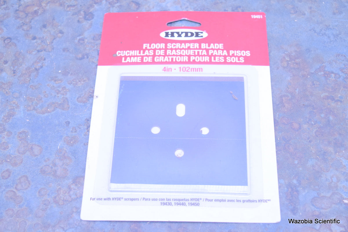 3 HYDE FLOOR SCRAPER BLADE 19451 4IN 102MM 4"