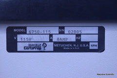 SPEX CERTIPREP 6750 FREEZER/MILL MODEL 6750-1115