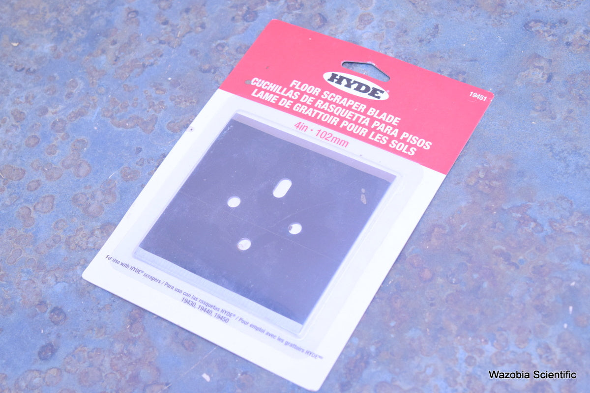 3 HYDE FLOOR SCRAPER BLADE 19451 4IN 102MM 4"