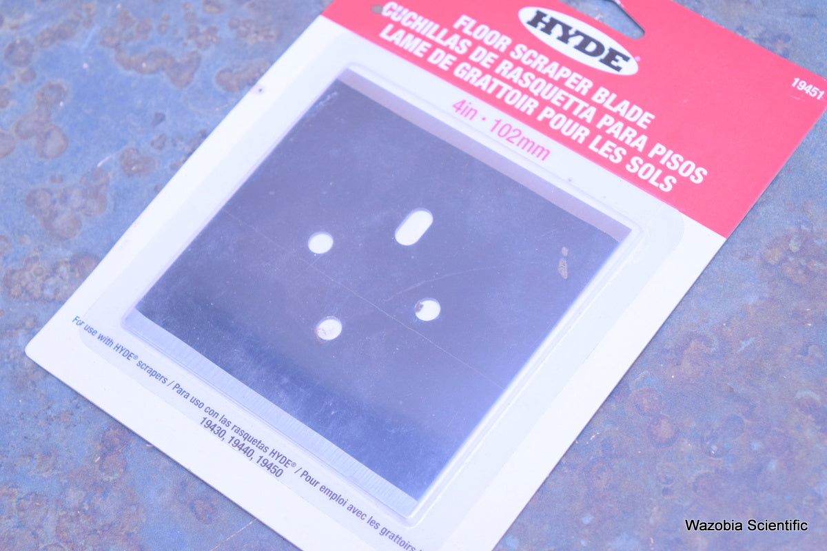 3 HYDE FLOOR SCRAPER BLADE 19451 4IN 102MM 4"