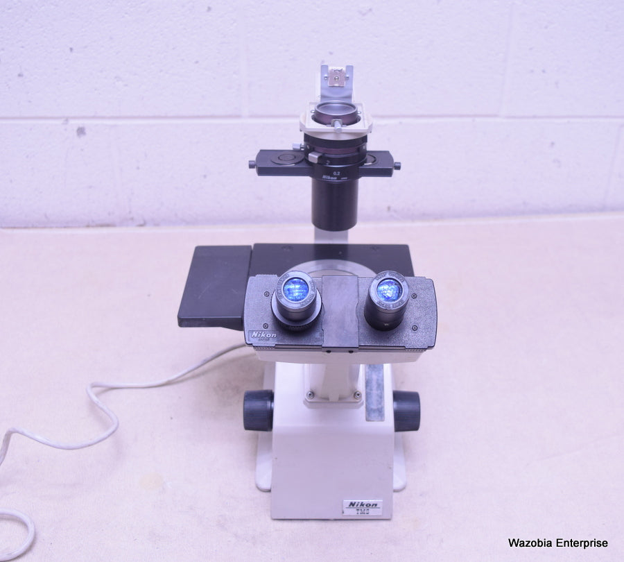 NIKON TMS INVERTED PHASE CONTRAST MICROSCOPE