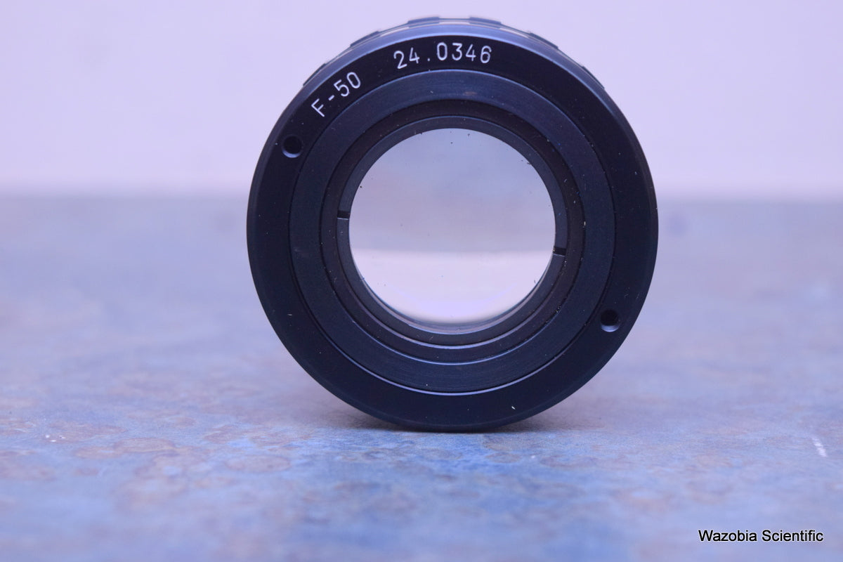 F-50 24.0346 LASER LENS FOR LASAG AG CW-YAG CW-ARGON TYPE MR-3 MF MR-3 YAG MICRO