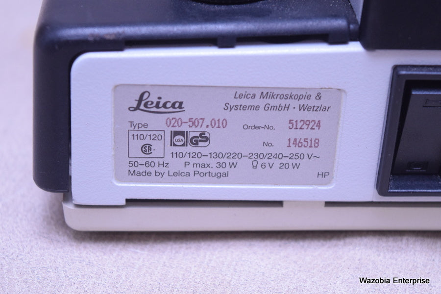 LEITZ LEICA BIOMED MICROSCOPE 020-507.010