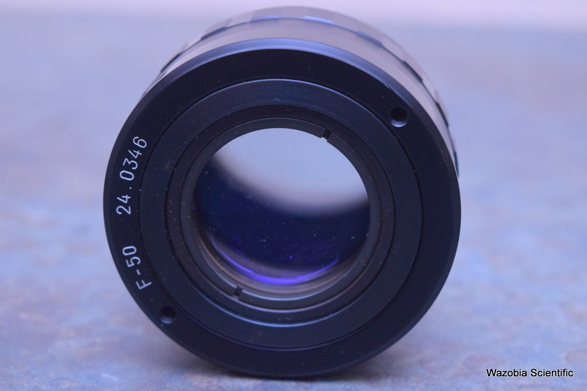 F-50 24.0346 LASER LENS FOR LASAG AG CW-YAG CW-ARGON TYPE MR-3 MF MR-3 YAG MICRO