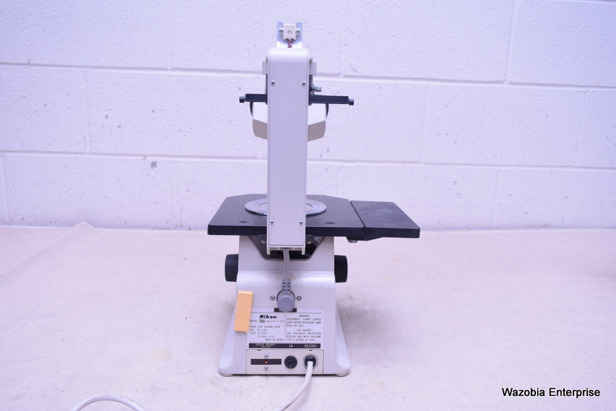 NIKON TMS INVERTED PHASE CONTRAST MICROSCOPE