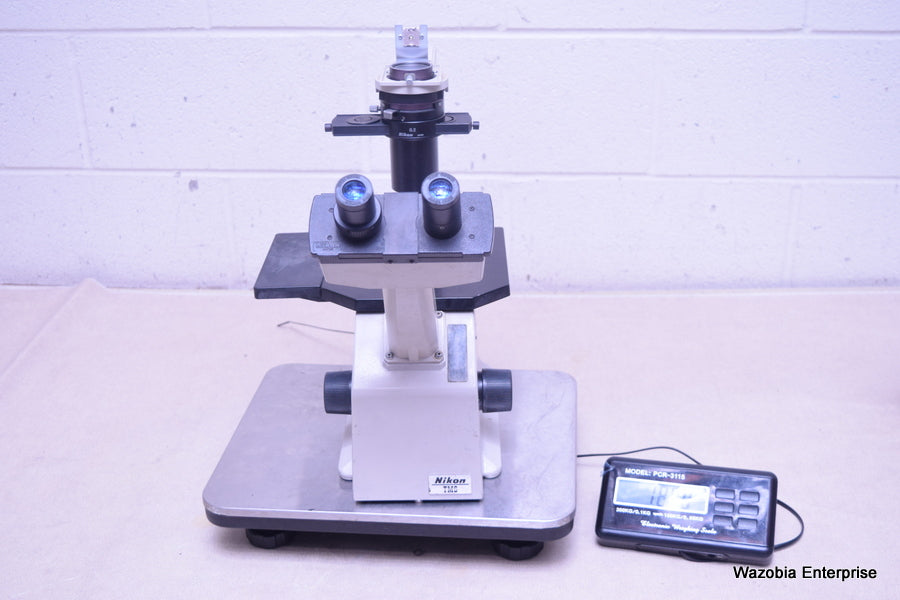 NIKON TMS INVERTED PHASE CONTRAST MICROSCOPE