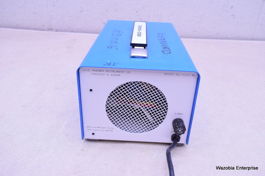 COLE-PARMER MASTERFLEX PUMP MODEL 7520-10