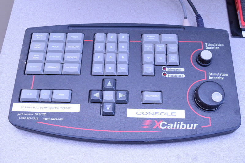 XLTEK XCALIBUR EMG  SYSTEM  STIMULATOR ACQUISITION BREAKOUT BOX DIGITAL BOX
