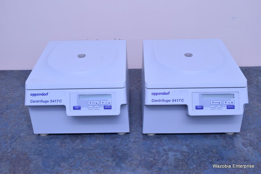 LOT OF 2 EPPENDORF CENTRIFUGE 5417C WITHOUT ROTORS