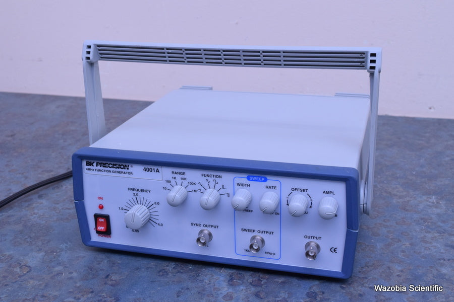 BK PRECISION 4MHz FUNCTION GENERATOR MODEL 4001A