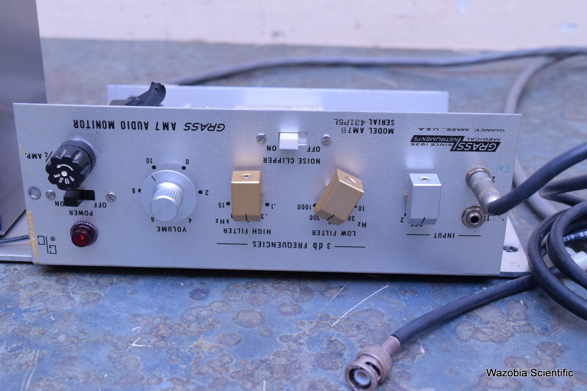 GRASS INSTRUMENTS AM7 AUDIO MONITOR