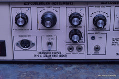 COULBOURN INSTRUMENTS S16-02 TRANSDUCER COUPLER S72-5 TACHOMETER S77-26 BLOOD PR