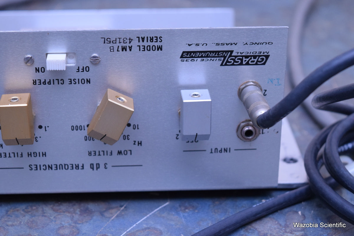 GRASS INSTRUMENTS AM7 AUDIO MONITOR