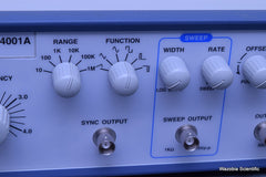 BK PRECISION 4MHz FUNCTION GENERATOR MODEL 4001A