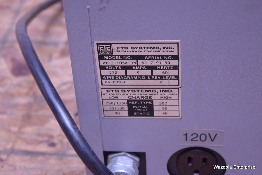 JOUAN REFRIGERATED COLD TRAP -105 C MODEL VT-3-105A-JN