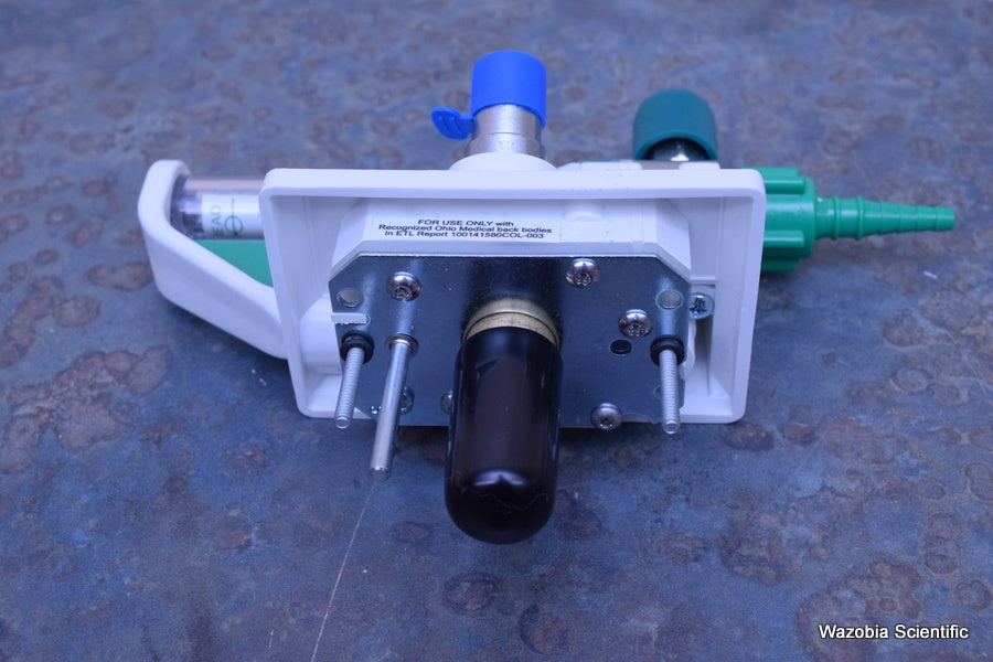 OHIO MEDICAL INTEGRATED FLOWMETER O2 OXYGEN