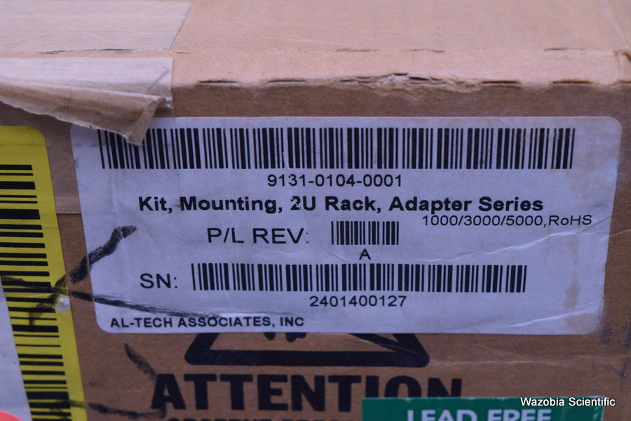 AL-TECH RACK MOUNT FOR INFINITY MODEM 2U RACK ADAPTER SERIES 9131-0104-0001