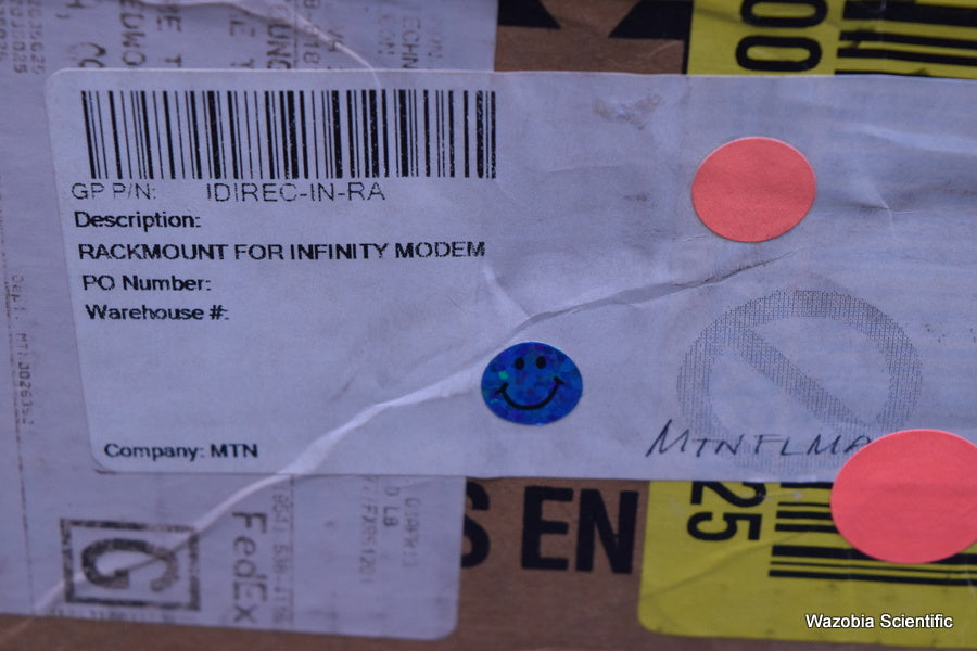 AL-TECH RACK MOUNT FOR INFINITY MODEM 2U RACK ADAPTER SERIES 9131-0104-0001