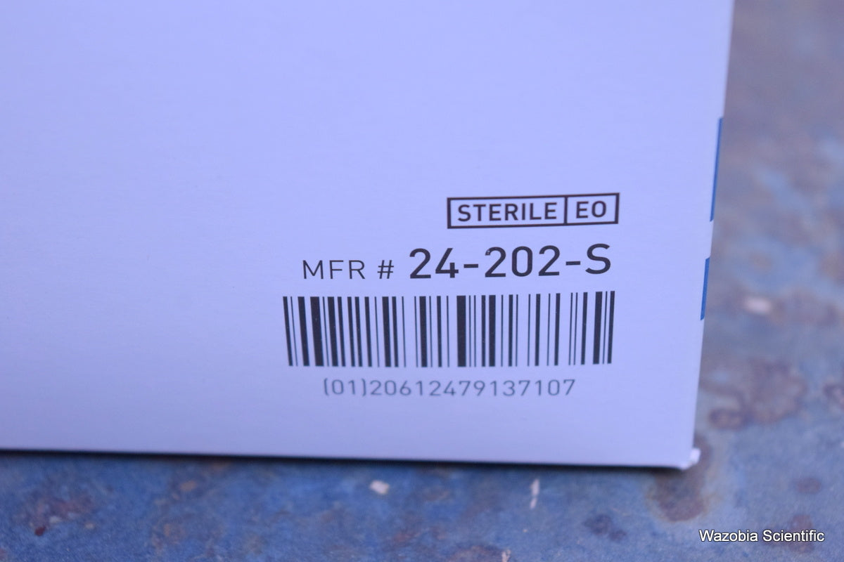 MCKESSON TONGUE DEPRESSORS ADULT STERILE 6" 24-202-S 100PCS/BOX