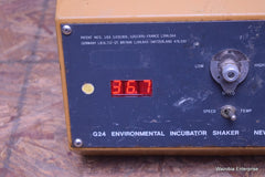 NEW BRUNSWICK SCIENTIFIC MODEL G24 ENVIRONMENTAL INCUBATOR SHAKER