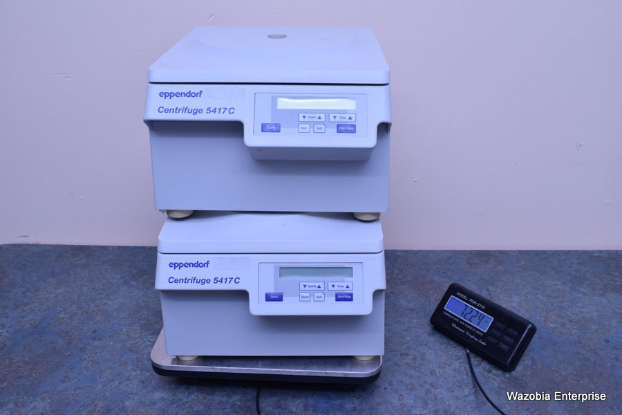 LOT OF 2 EPPENDORF CENTRIFUGE 5417C WITHOUT ROTORS