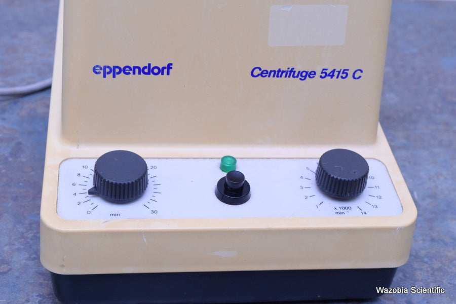 EPPENDORF LABORATORY CENTRIFUGE 5415C W/ROTOR