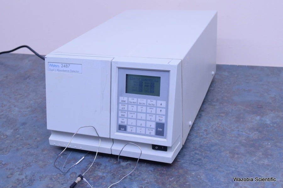 WATERS 2487 DUAL WAVELENGTH UV VIS ABSORBANCE DETECTOR WAT081110