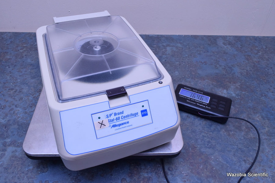 S/P BRAND STAT-60 CENTRIFUGE WITH ROTOR