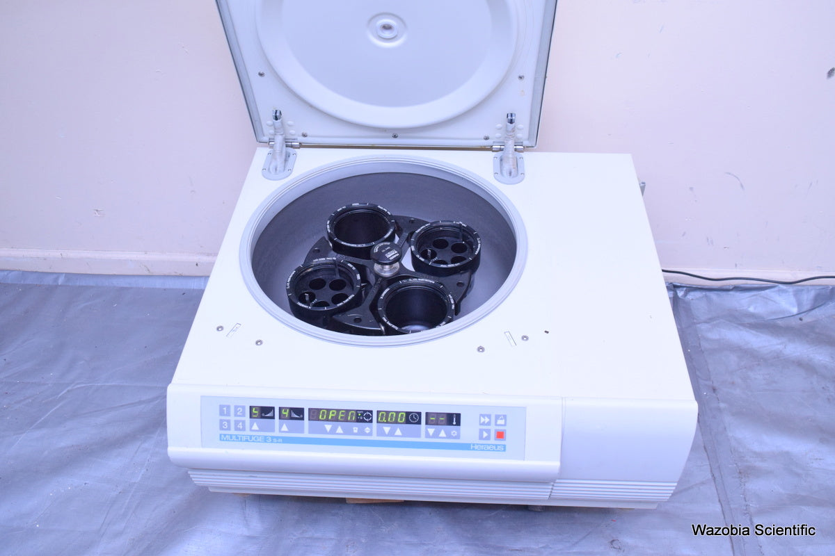 THERMO SCIENTIFIC SORVALL HERAEUS MULTIFUGE 3 S-R CENTRIFUGE 75004375  75006445