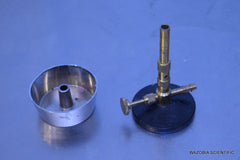 BUFFALO BUNSEN BURNER 5U NATURAL GAS WITH RECYCLE WAX CUP
