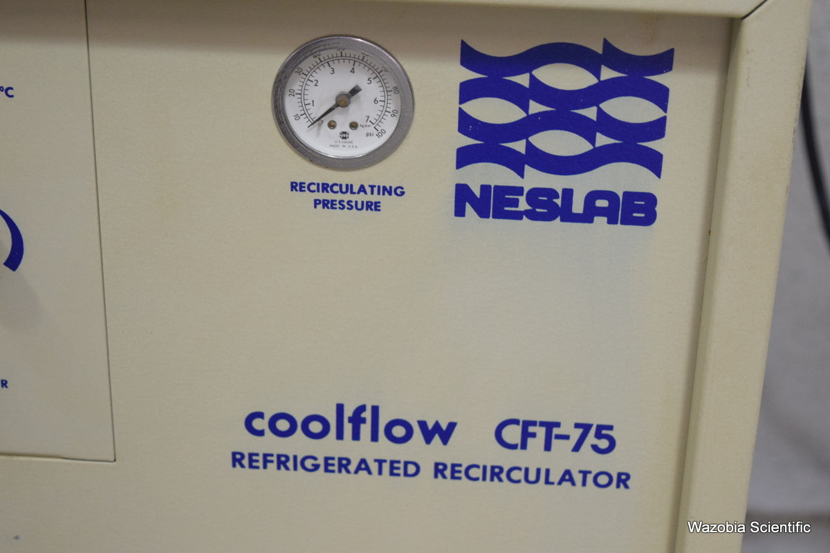 NESLAB COOLFLOW CFT-75 REFRIGERATED RECIRCULATOR CHILLER PUMP PD-1