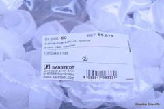 50 SARSTEDT 126X30 MM 78.898 65.679 MAILING CONTAINER WITH ABSORBENT LINER & CAP