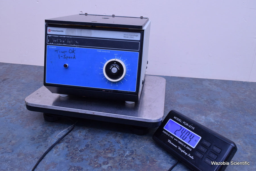 FISHER SCIENTIFIC MICROCENTRIFUGE MODEL 235C WITH ROTOR