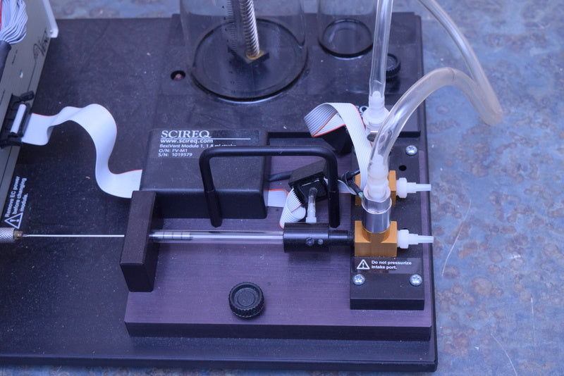 SCIREQ RESPIRATORY UNIT  FLEXIVENT FV-M1 AND PEEP TRAP FV-PP-M1 EC-FV2 FV-BU